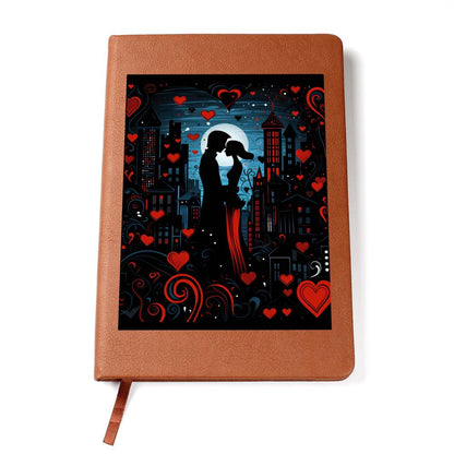 Valentine's Day Art 445 - Vegan Leather Journal
