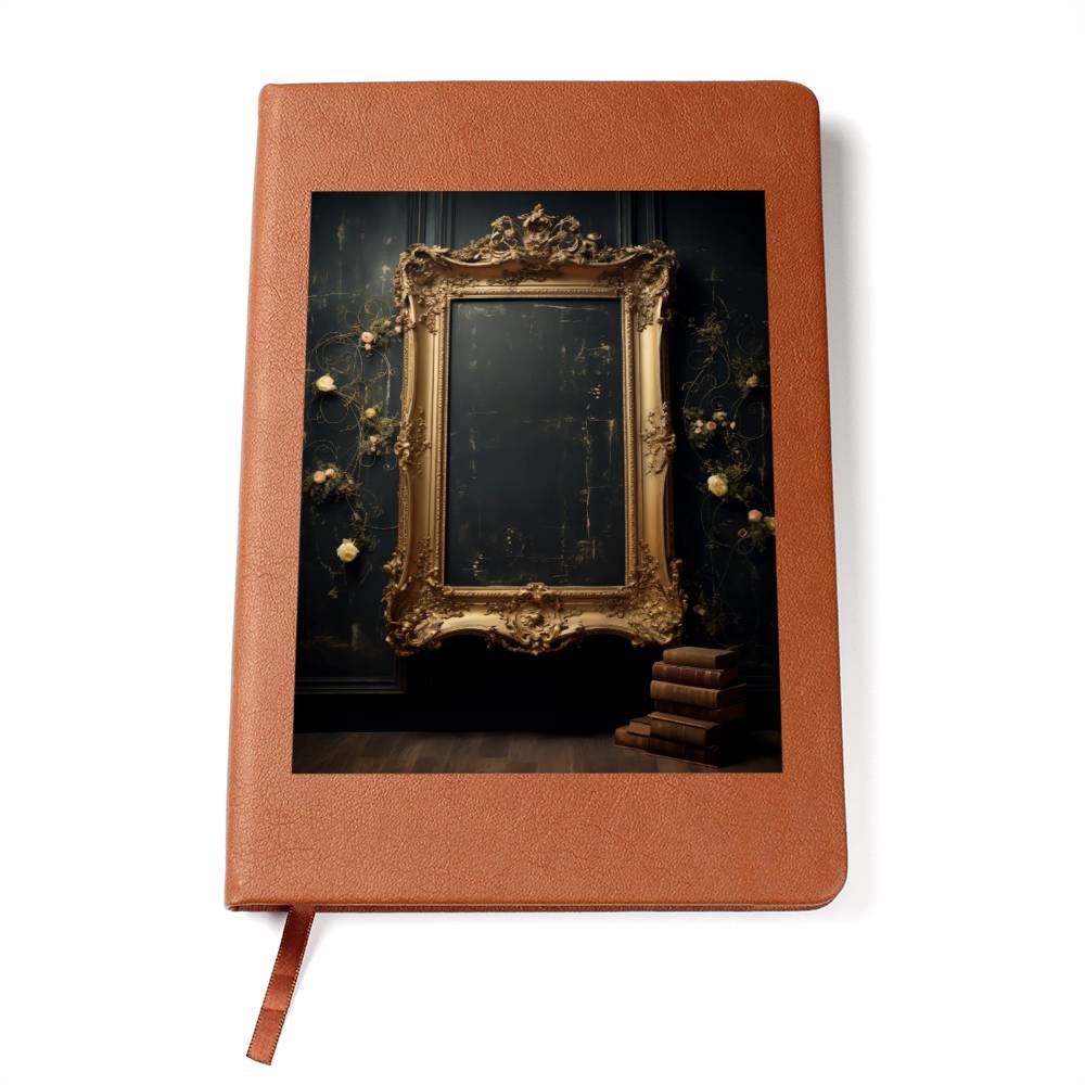 Ornate Gold Cover 105 - Vegan Leather Journal