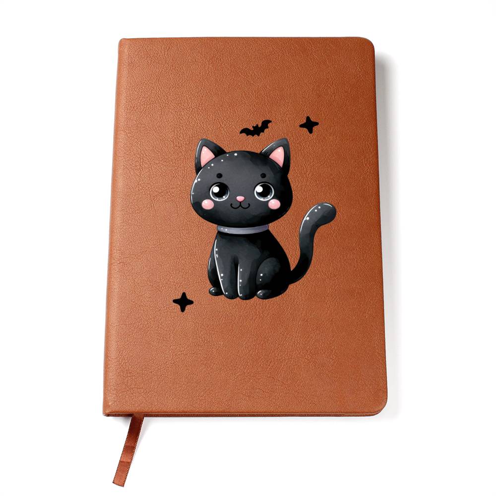 Cute Halloween Sticker 070 - Vegan Leather Journal
