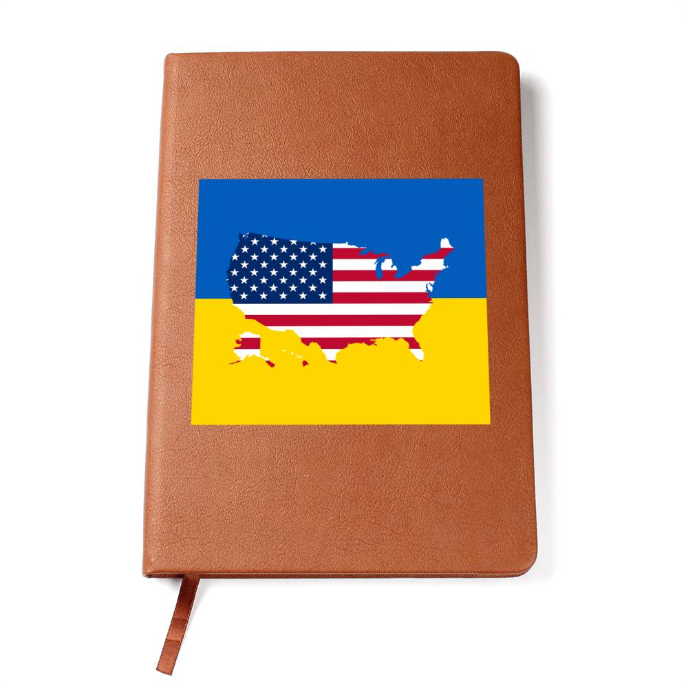 Ukrainian-American - Vegan Leather Journal