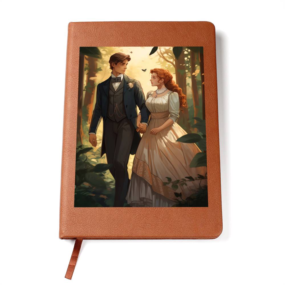 Valentine's Day Art 256 - Vegan Leather Journal