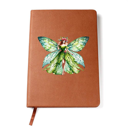 Magical Nature Forest Fairy 05 - Vegan Leather Journal