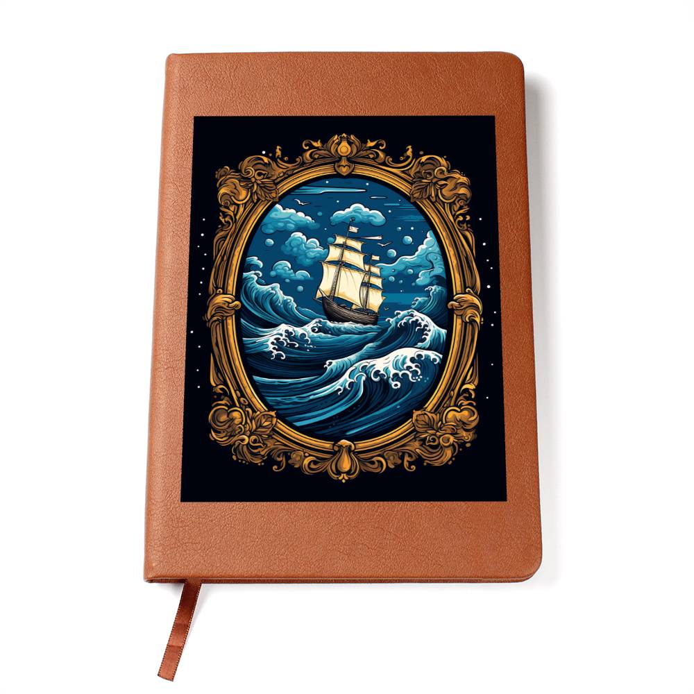 Minimalist BOHO Art 145 - Vegan Leather Journal