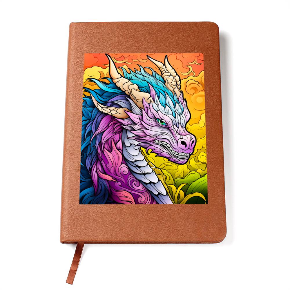 Majestic Dragon 030 - Vegan Leather Journal