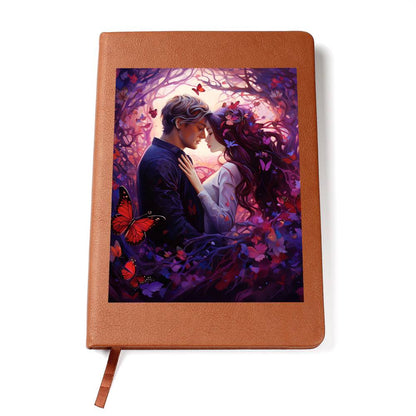 Valentine's Day Art 319 - Vegan Leather Journal