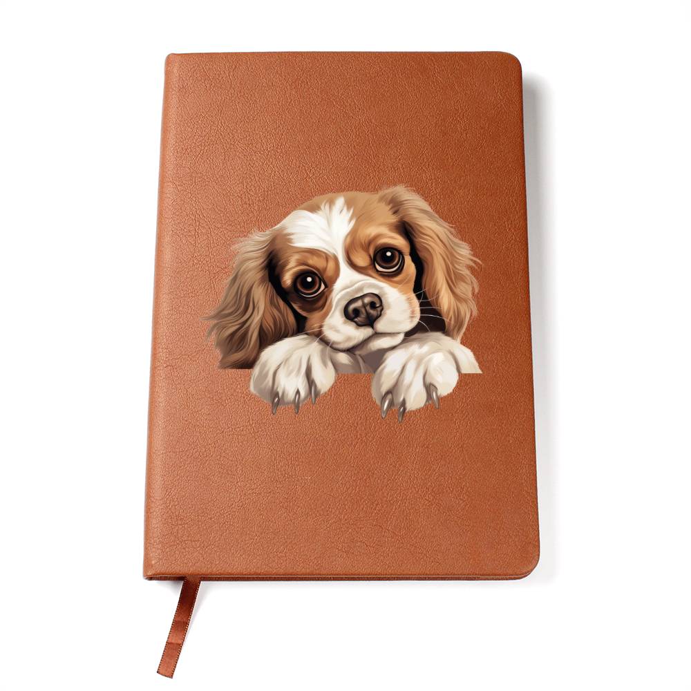 Harrier Peeking - Vegan Leather Journal