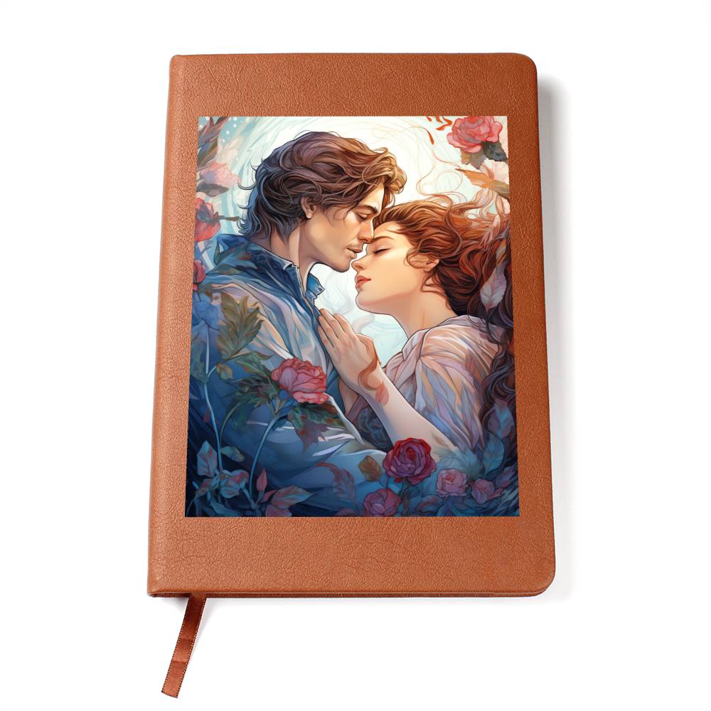 Valentine's Day Art 279 - Vegan Leather Journal