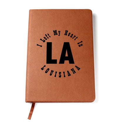 Heart In Louisiana v01 - Vegan Leather Journal