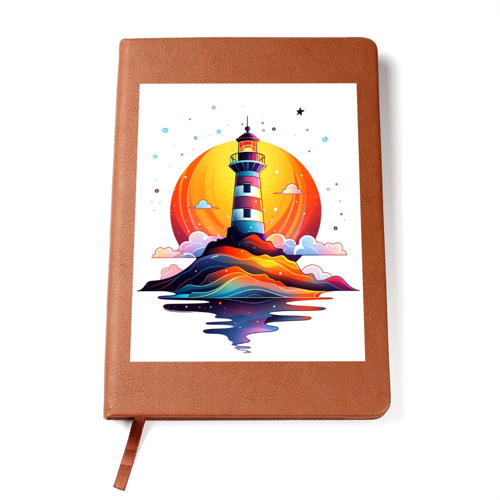 Minimalist BOHO Art 012 - Vegan Leather Journal