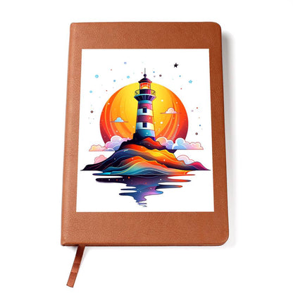 Minimalist BOHO Art 012 - Vegan Leather Journal