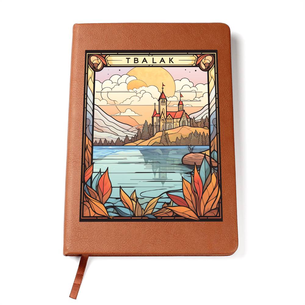 Minimalist BOHO Art 052 - Vegan Leather Journal