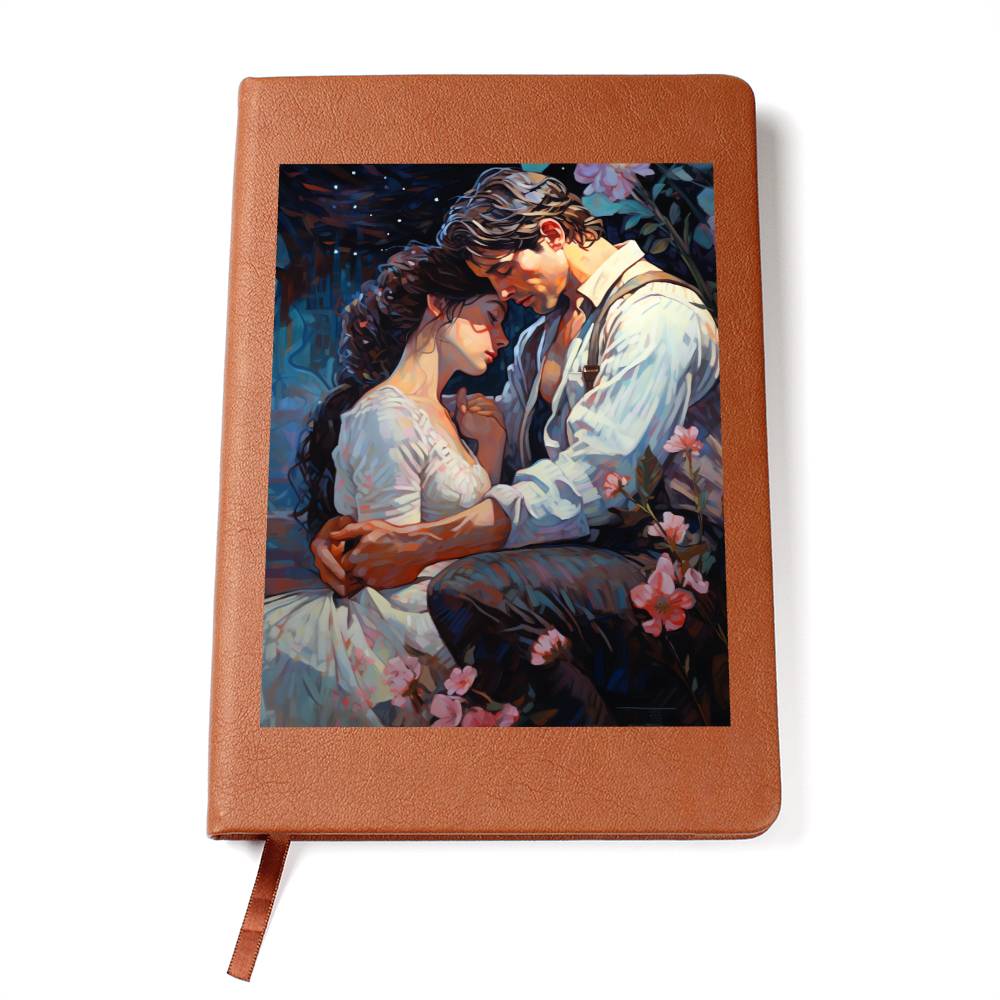 Valentine's Day Art 310 - Vegan Leather Journal
