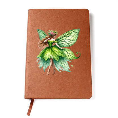 Magical Nature Forest Fairy 11 - Vegan Leather Journal
