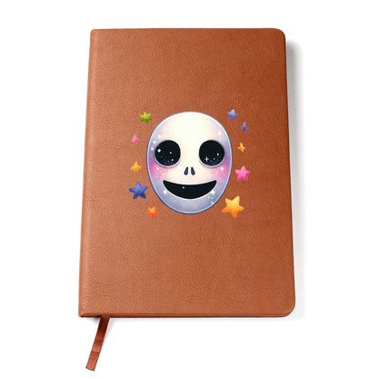 Cute Halloween Sticker 078 - Vegan Leather Journal