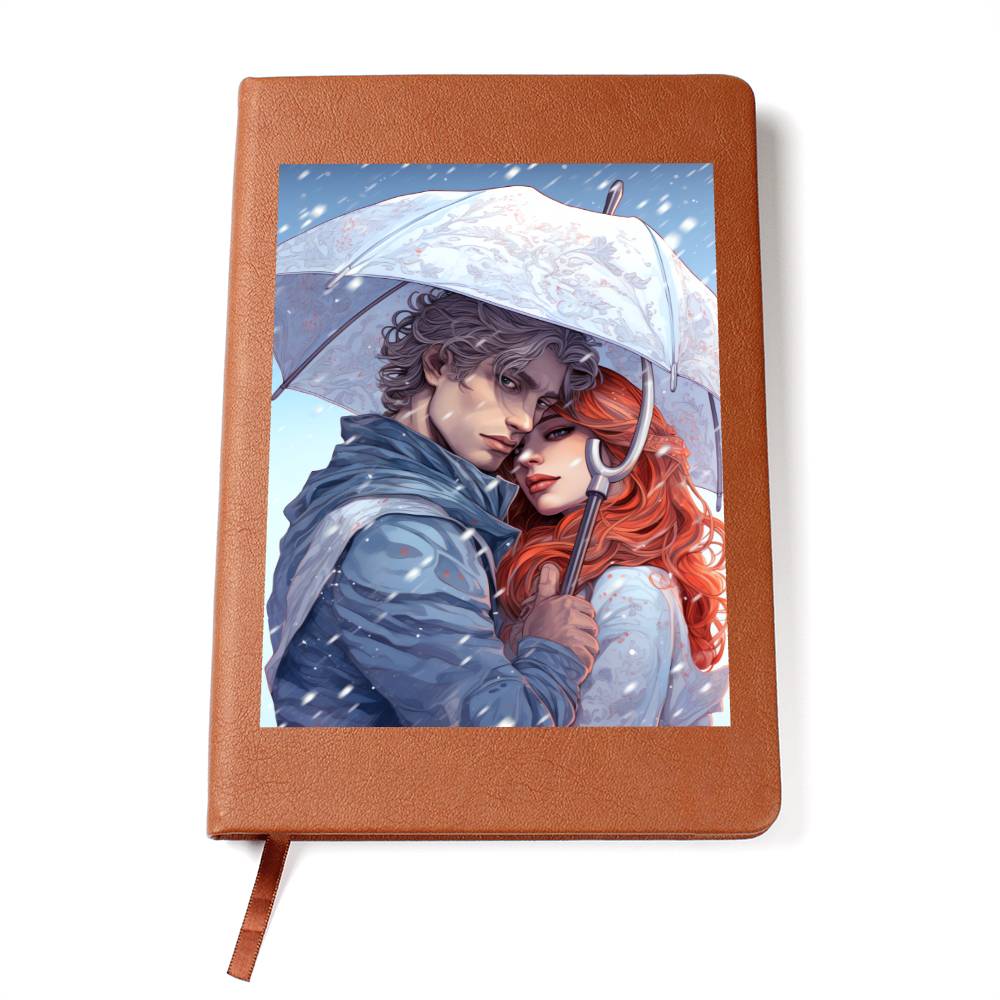 Valentine's Day Art 143 - Vegan Leather Journal