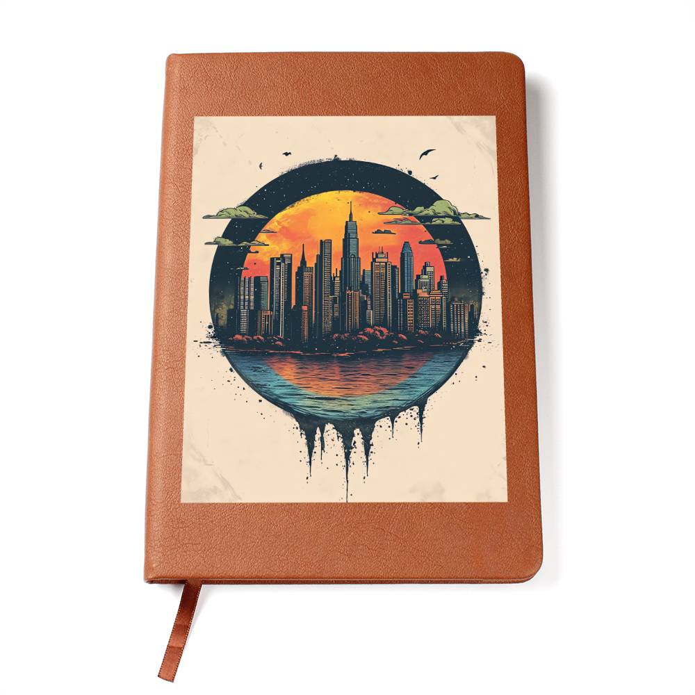 Minimalist BOHO Art 153 - Vegan Leather Journal