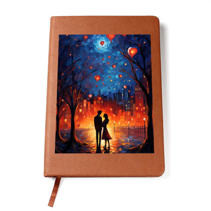 Valentine's Day Art 460 - Vegan Leather Journal