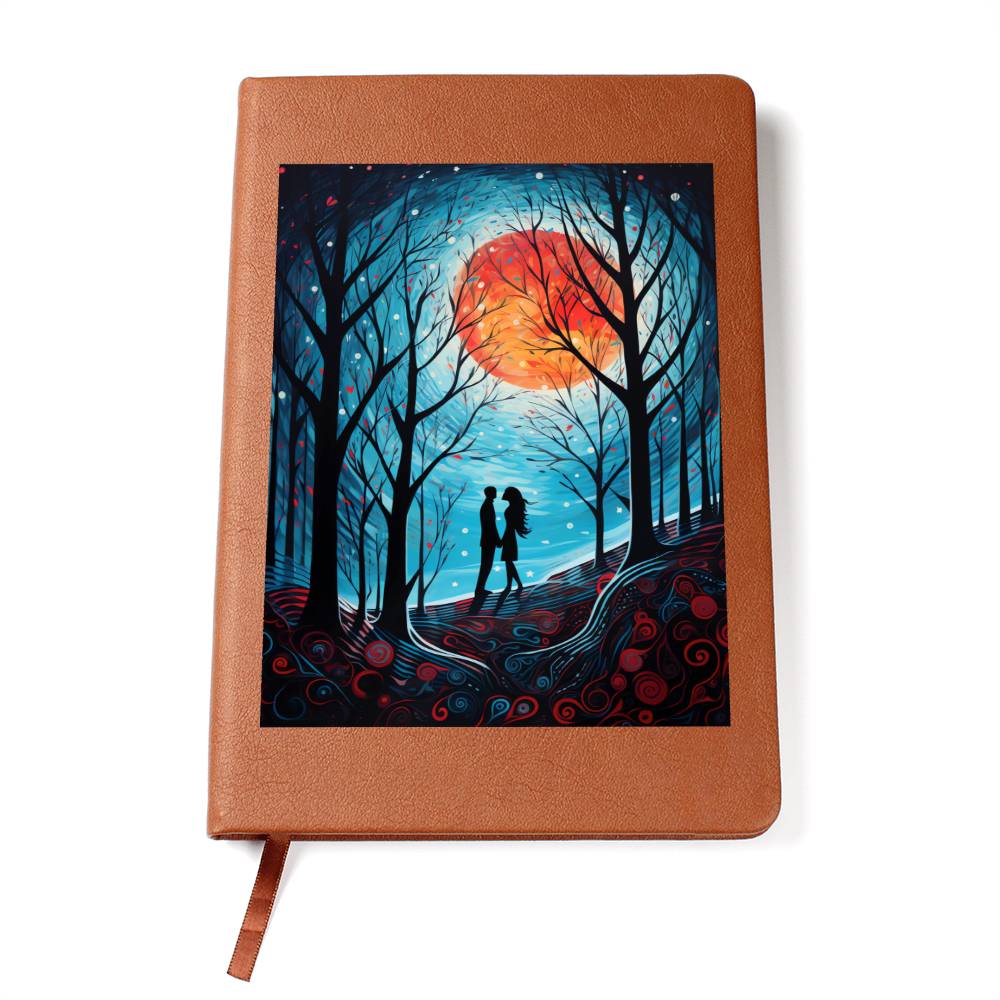 Valentine's Day Art 291 - Vegan Leather Journal