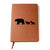 Mama Bear With 2 Cubs - Vegan Leather Journal