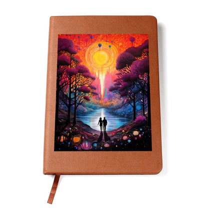 Valentine's Day Art 234 - Vegan Leather Journal