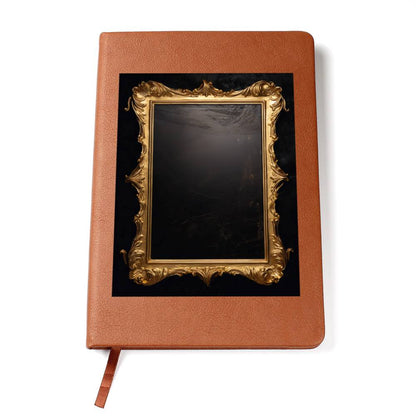 Ornate Gold Cover 026 - Vegan Leather Journal