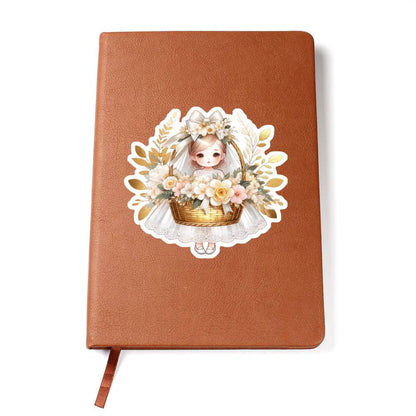 Luxury Wedding Decor Sticker 011 - Vegan Leather Journal