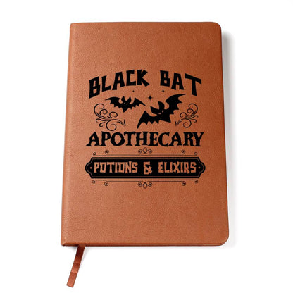 Vintage Halloween Signs 01 - Vegan Leather Journal