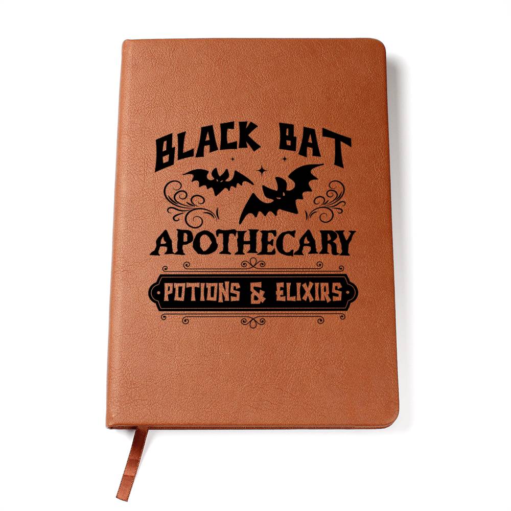 Vintage Halloween Signs 01 - Vegan Leather Journal