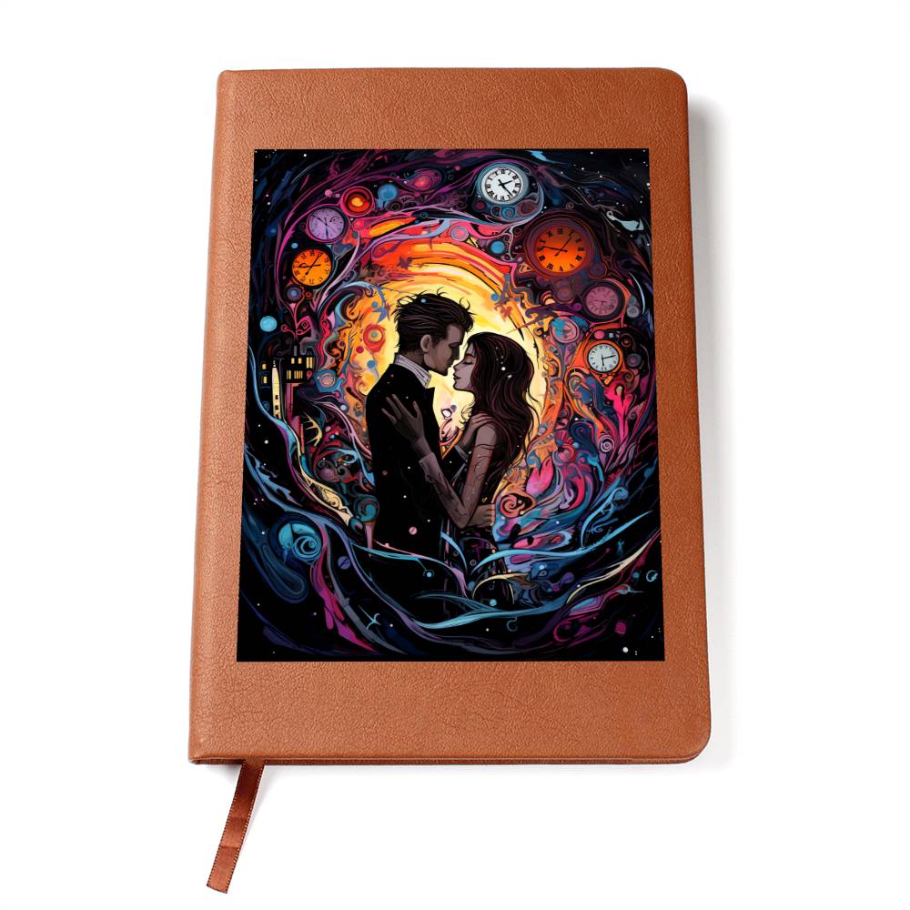 Valentine's Day Art 356 - Vegan Leather Journal