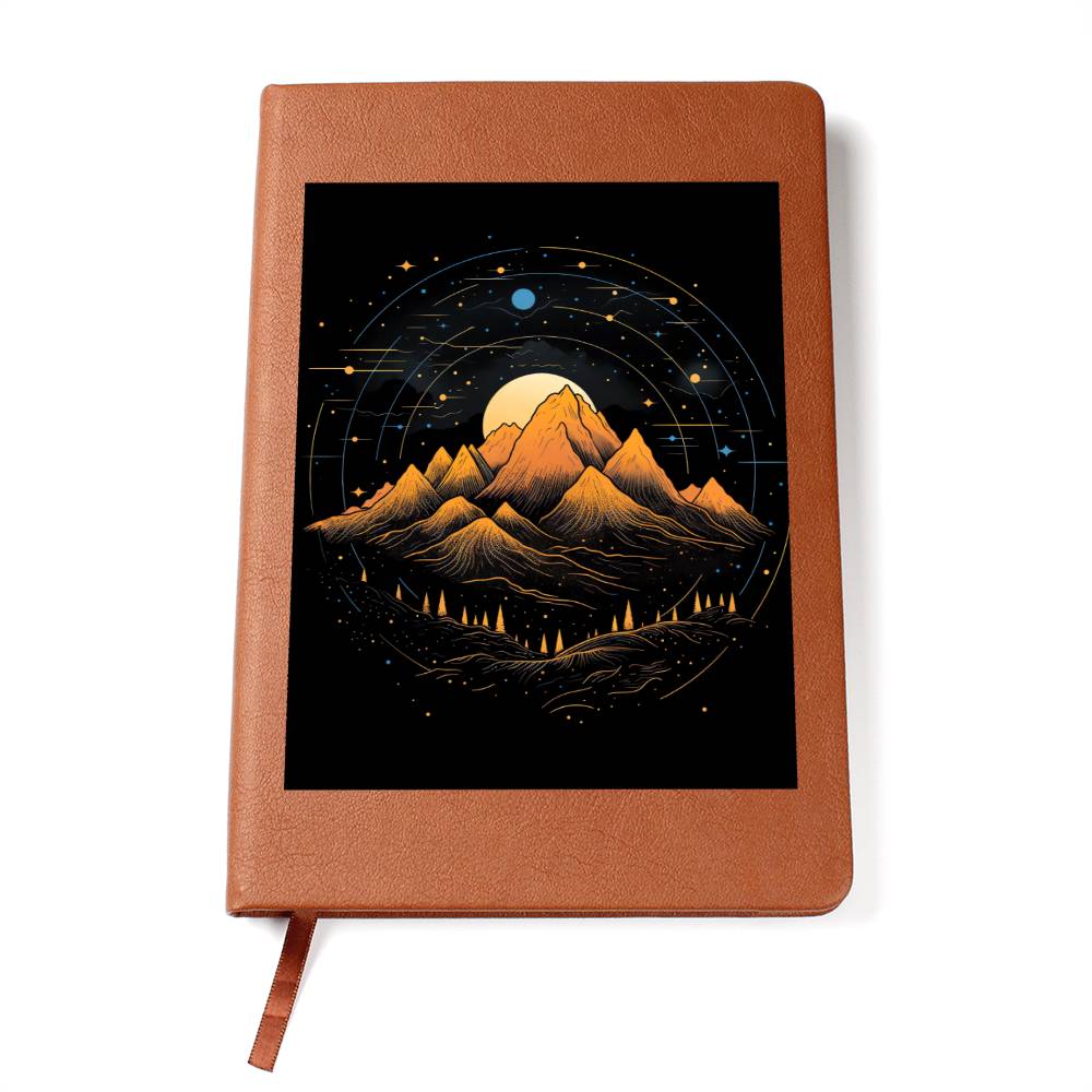 Minimalist BOHO Art 150 - Vegan Leather Journal