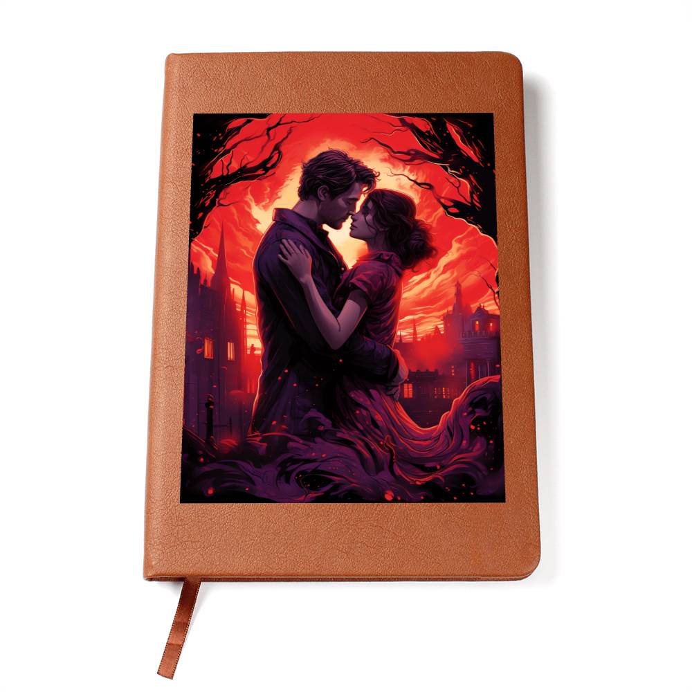 Valentine's Day Art 094 - Vegan Leather Journal