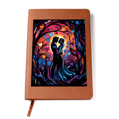 Valentine's Day Art 337 - Vegan Leather Journal