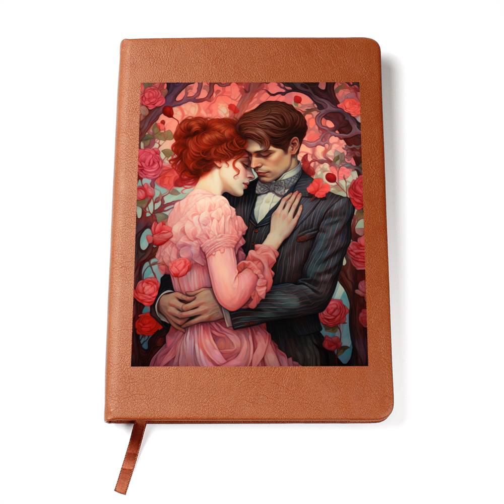 Valentine's Day Art 050 - Vegan Leather Journal