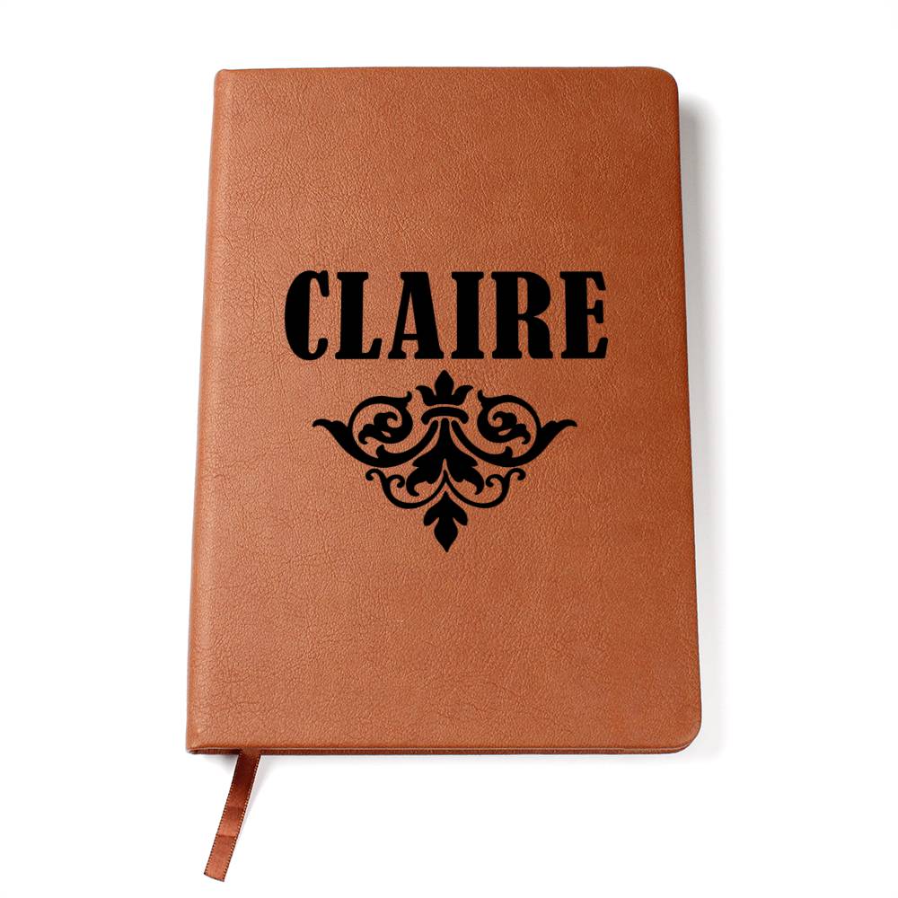 Claire v01 - Vegan Leather Journal