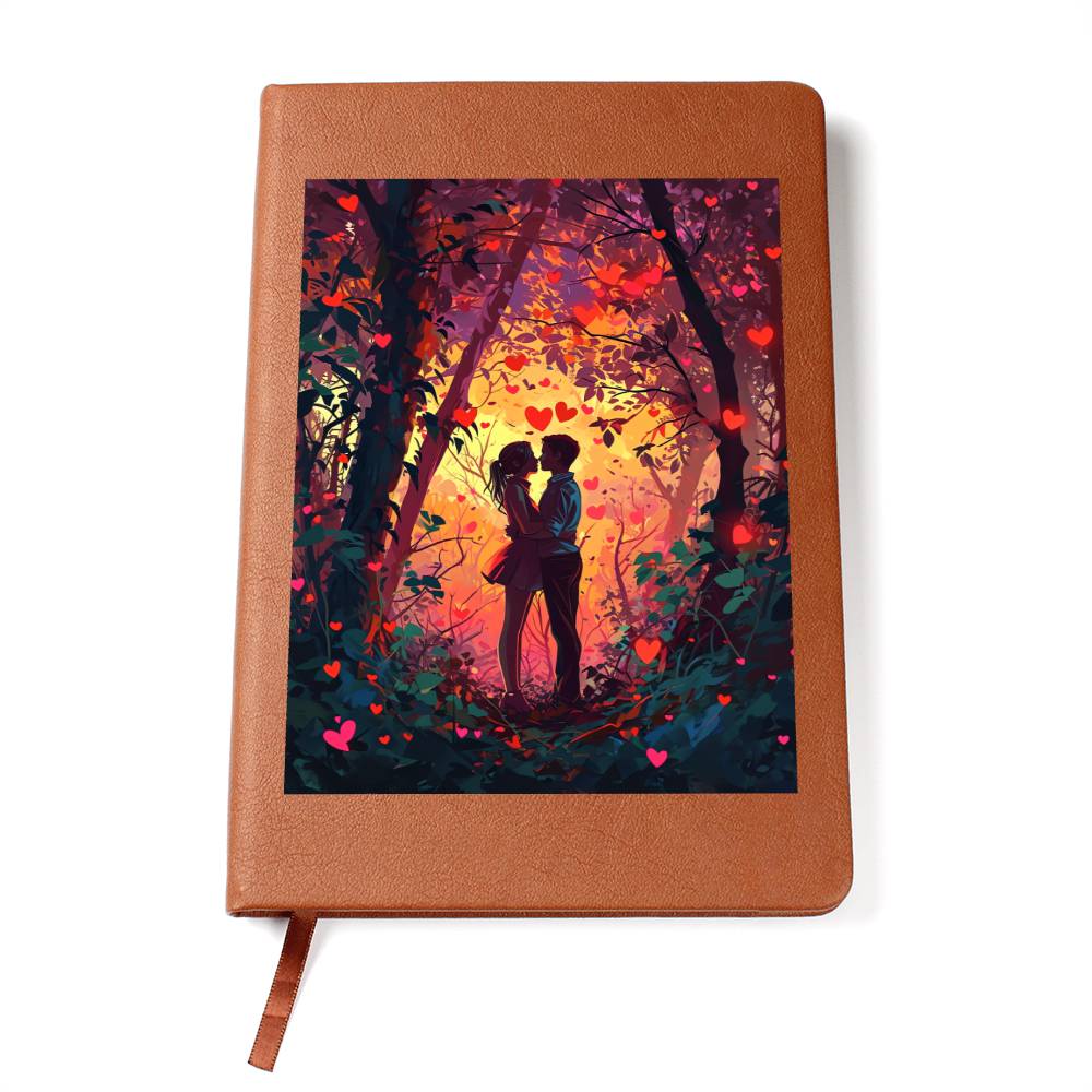 Valentine's Day Art 229 - Vegan Leather Journal