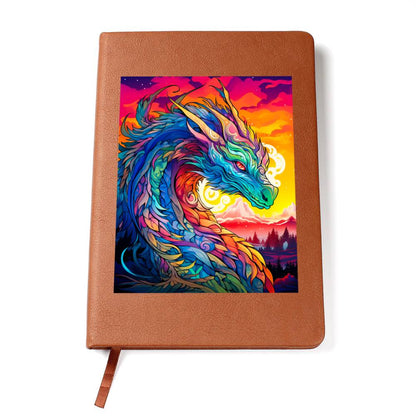 Majestic Dragon 032 - Vegan Leather Journal