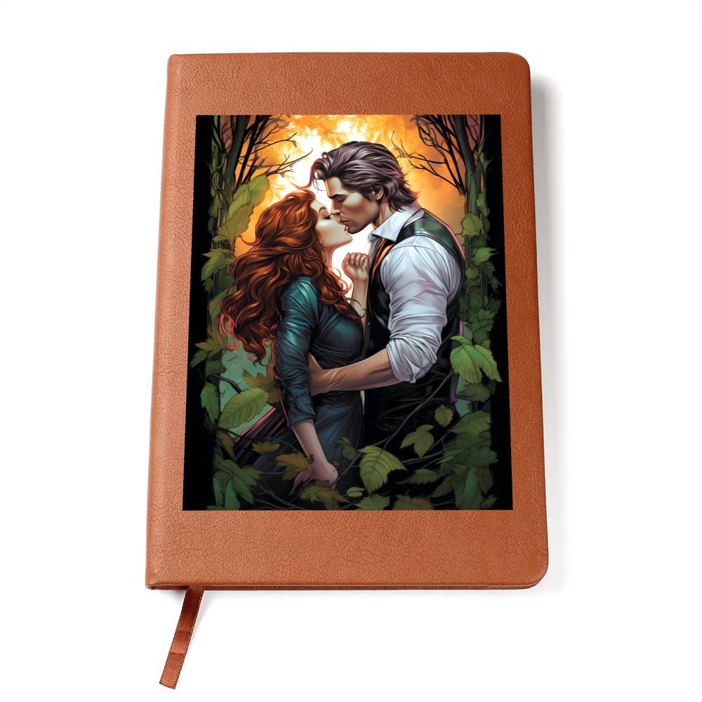 Valentine's Day Art 429 - Vegan Leather Journal