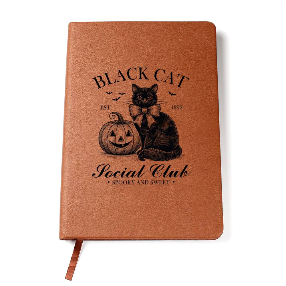 Halloween Witch Club 5 - Vegan Leather Journal