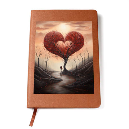 Valentine's Day Art 048 - Vegan Leather Journal