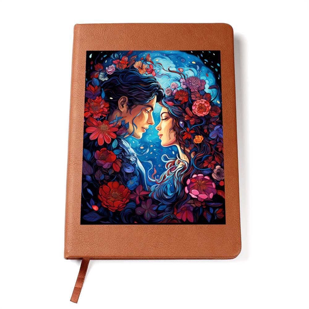 Valentine's Day Art 080 - Vegan Leather Journal