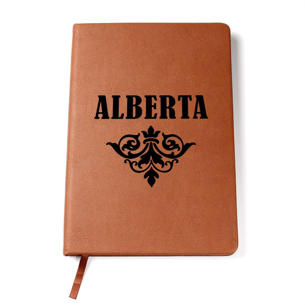 Alberta v01 - Vegan Leather Journal