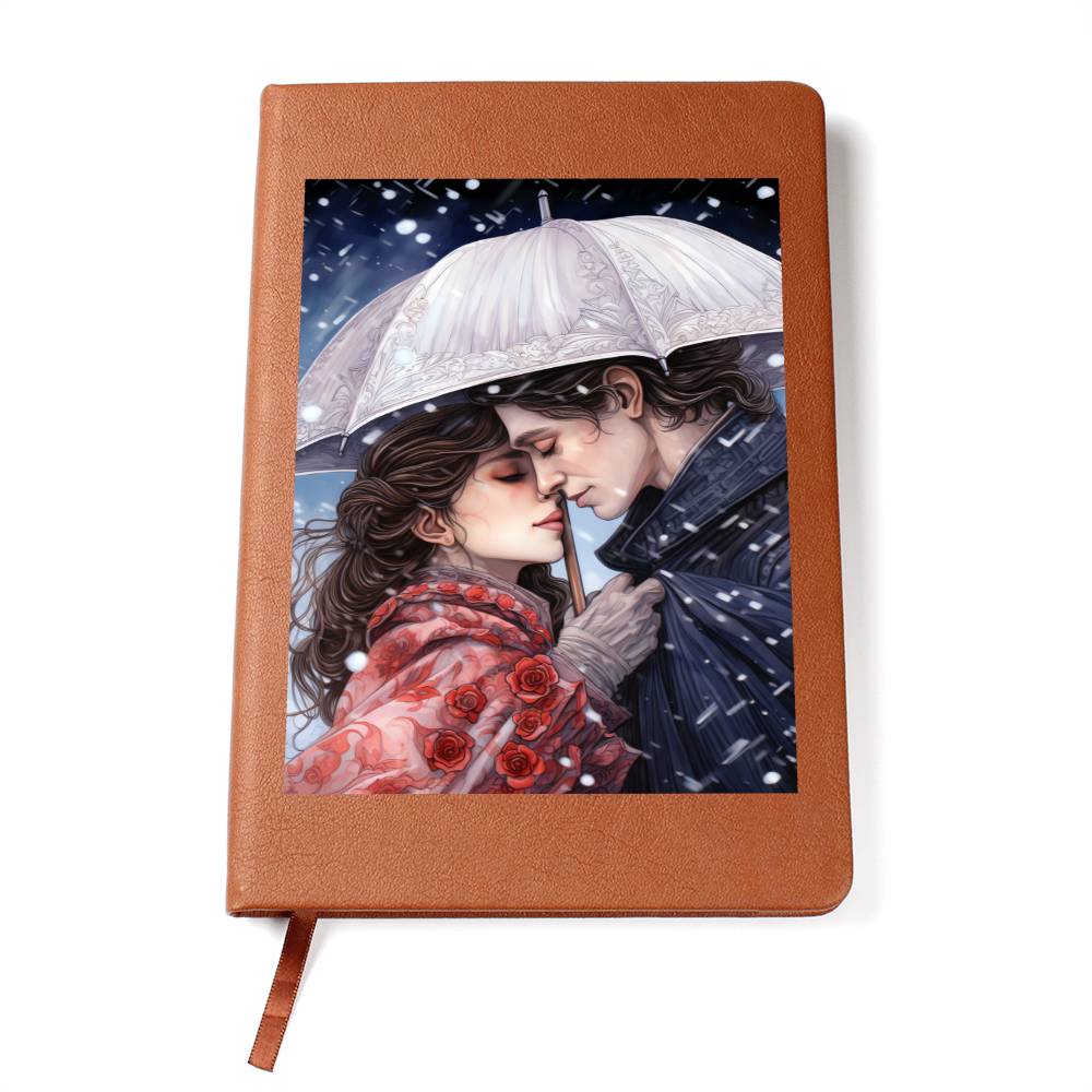 Valentine's Day Art 472 - Vegan Leather Journal