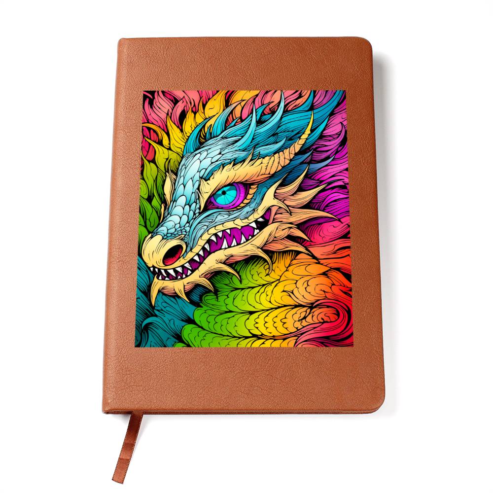 Majestic Dragon 027 - Vegan Leather Journal