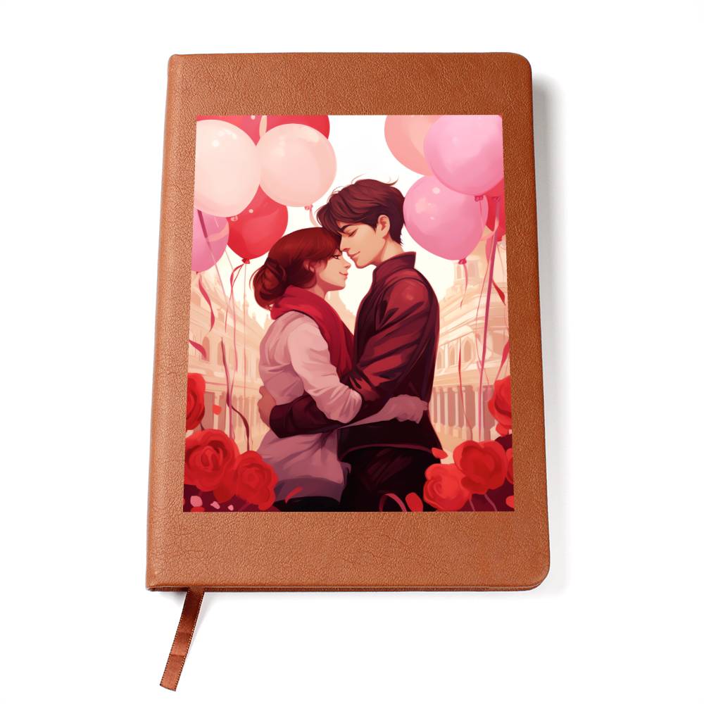 Valentine's Day Art 103 - Vegan Leather Journal