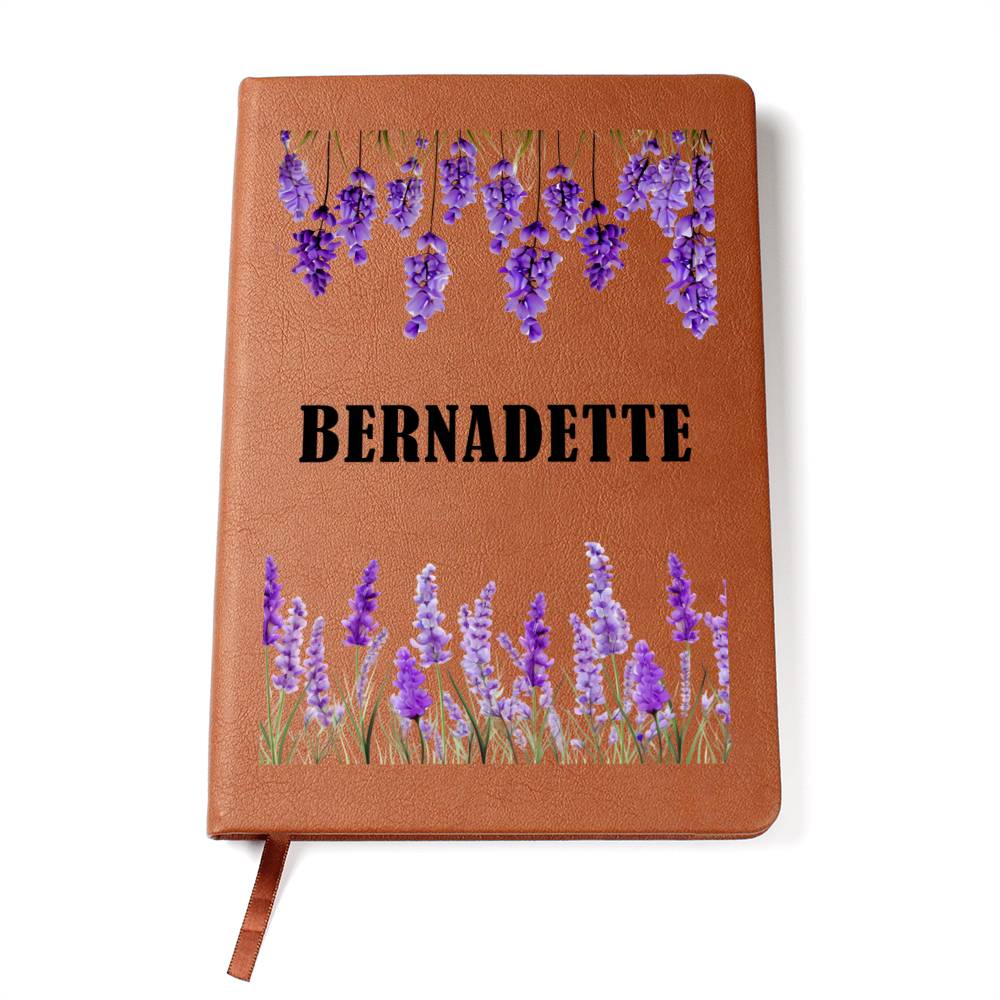 Bernadette (Lavender) - Vegan Leather Journal