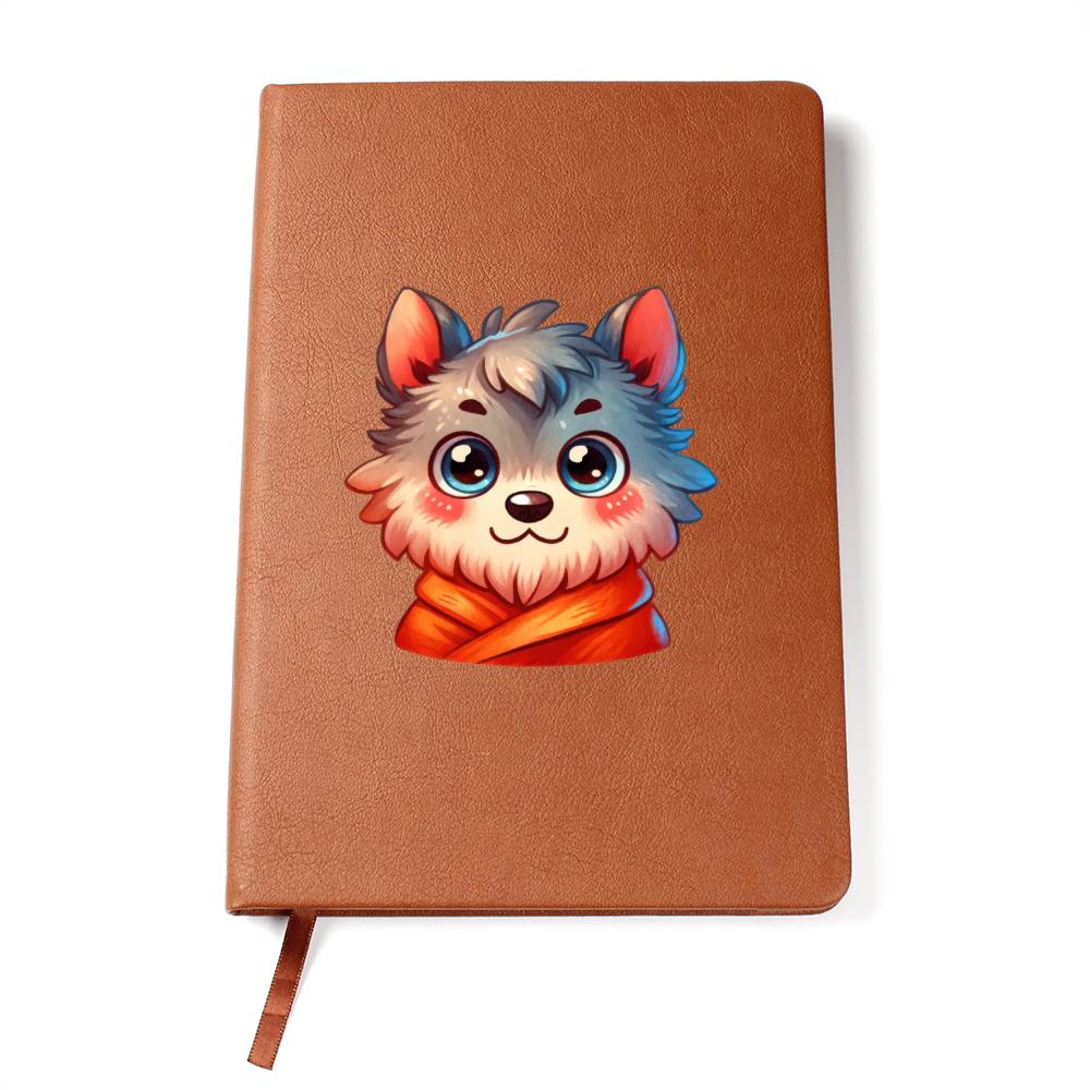 Cute Halloween Sticker 080 - Vegan Leather Journal