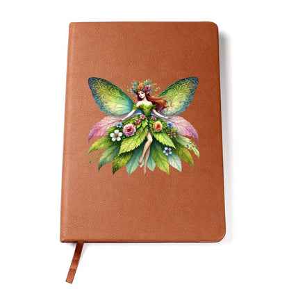 Magical Nature Forest Fairy 20 - Vegan Leather Journal
