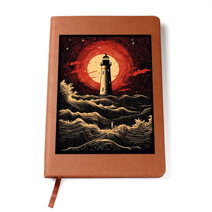 Minimalist BOHO Art 072 - Vegan Leather Journal