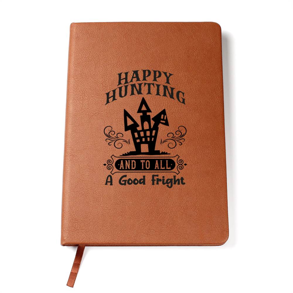 Vintage Halloween Signs 06 - Vegan Leather Journal