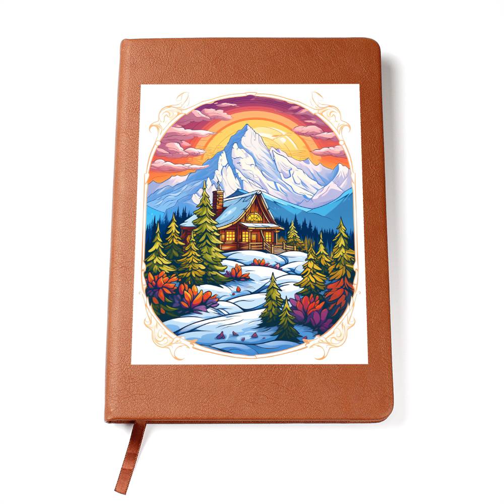 Minimalist BOHO Art 129 - Vegan Leather Journal